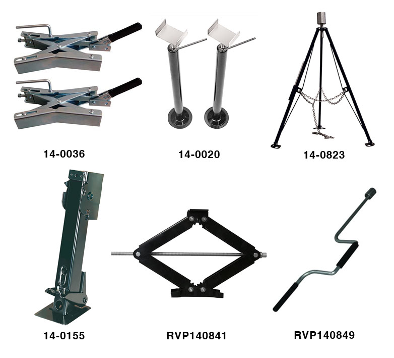 rv stabilizers / jacks / levelling